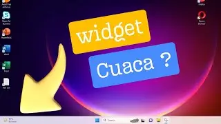 Cara menghilangkan widget cuaca di windows 11