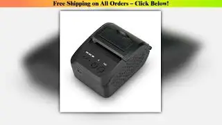 NETUM Bluetooth Thermal Receipt Printer 58mm for Android IOS Windows AND 5890K USB Port Receipt