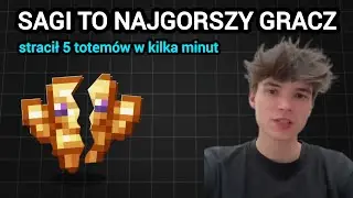 DLACZEGO SAGI TO NAJGORSZY GRACZ MINECRAFTA? | ANARCHIA.GG