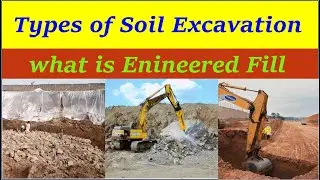 Types of Soil Excavation | what is Ordinary Soil | Excavation in Hard Rock | Types of Excavation |