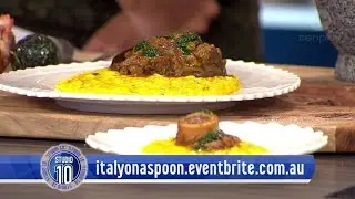 Saffron Risotto With Porcini Mushrooms w/ Luca Ciano | Studio 10
