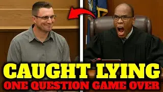Judge DESTROYS Lying Defendant with Just One Question in Explosive Courtroom Showdown!