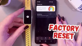 How to Factory Reset Your HUAWEI Band 9 Using the Huawei Health App