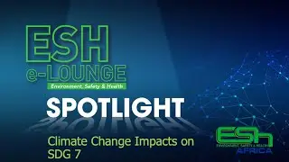 ESH16 Spotlight - Climate Change Impacts on SDG7 - Tichaona Mungazi