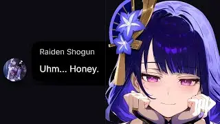 Rizzing Up Raiden Shogun Until She Melts 😳 | Yodayo Tavern AI