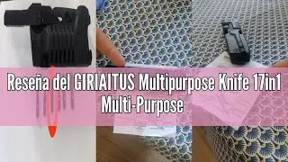 Rese&ntilde;a del GIRIAITUS Multipurpose Knife 17in1 Multi-Purpose Tools Knife with Chopsticks to Ignite Fi