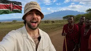 I Went on an Amboseli Safari in Kenya and It Blew My Mind 🇰🇪 (4K)