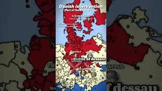 30 years war #denmark #empire #europe #history #map