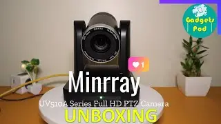 Minrray PTZ HD Camera Unboxing - Hindi