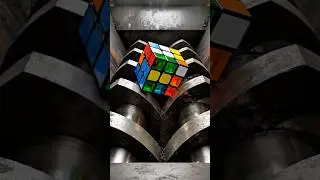 RUBIK&rsquo;S CUBE VS SHREDDER !