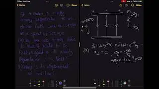 Module 6 Electromagnetism Set2 Q5 The trajectory of a charged particle