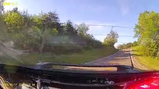 1995 Acura NSX-T on the Triple Nickle SR 555 - cabin exhaust noise
