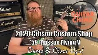 2020 Gibson Custom Shop &rsquo;59 Reissue Flying V Candy Apple Green