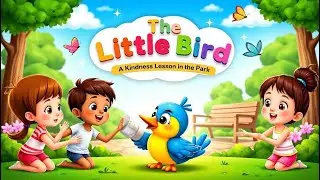 The Little Bird | A Kindness Lesson in the Park | Story About Helping Nature