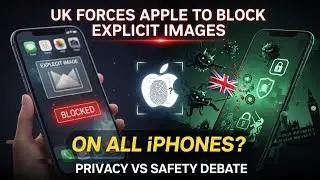 Великобритания настаивает на блокировке Apple изображений откровенного характера.