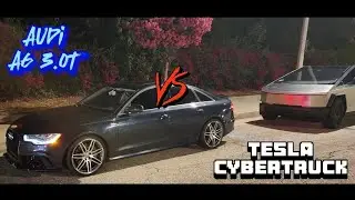 Tesla Cybertruck VS Audi A6 3.0T
