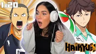 TANAKA is MVP!!│HAIKYUU Season 1 Episode 20 REACTION