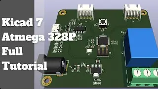 Проектирование печатной платы Atmega-328P &mdash; полное пошаговое руководство &mdash; Gigason PCB LAB №5