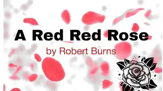 'A red red rose' poem explanation in hindi