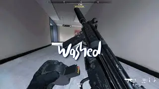 He washed the whole lobby