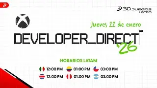 🔴 EN VIVO: Xbox DEVELOPER_DIRECT 2026 - ¿GEARS OF WAR E-DAY? Forza Horizon 6 y nuevos anuncios