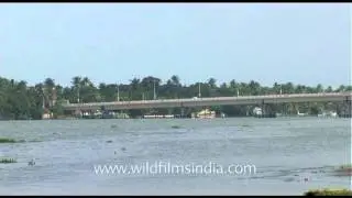 Kochi - Queen of the Arabian Sea, with the - Vallarpadam rail Bridge in Cochin