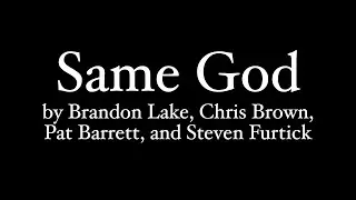 Same God (acappella training track)