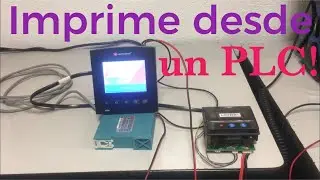 Curso PLC Unitronics Pt.5... Impresión desde el PLC con Impresora RS232 (Visilogic)