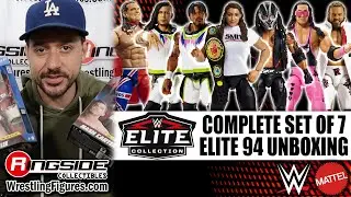 Ringside Collectibles Unboxing: Mattel WWE Elite 94 Full Set of Wrestling Action Figures!