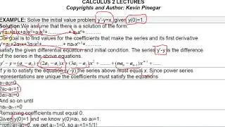 9 9A Cal2 Infinite Series Applications of Series Part 1 of 3