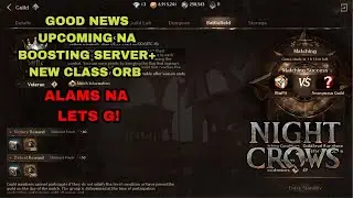 NIGHT CROWS - ETO NA ANG BOOSTING SERVER + NEW CLASS ORB