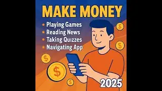 MAKE MONEY BY PLAYING GAMES, READING NEWS, TAKING QUIZ, NAVIGATING APPS.......