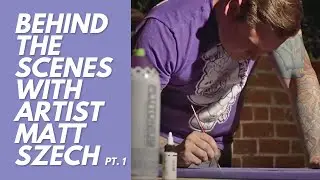 Part 1/2 - Behind The Scenes: Artist, Matt Szech x Slapass Creations