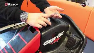 Replacement drive cable for a Razor Crazy Cart