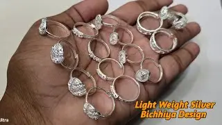 Fancy Bichhiya For Daily wear 2025 || Chandi bichhiya design || Daily wear toe rings || #bichhiya