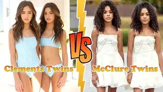 Clements Twins (Ava & Leah) VS McClure Twins (Ava &Alexis) Transformation 2025 ✪ From Baby To Now &hearts;︎