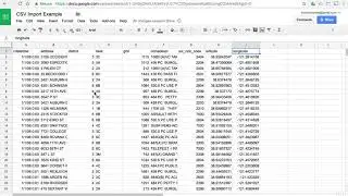 Importing CSV Files: Introduction to Programming with Google Sheets 03-C