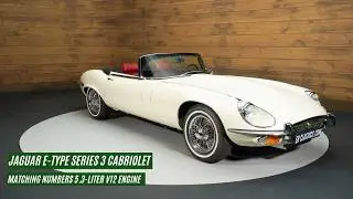 Jaguar E-Type Series 3 Convertible | Body-Off Restored | 1974-VIDEO- www.ERclassics.com