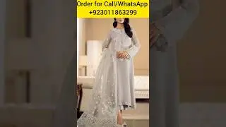 Pakistani Chiffon Dresses |💃💖💃| Wholesale And Retail Dresses | #Dress #shorts #trending