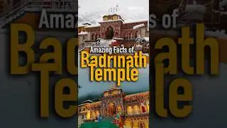 Badrinath Temple Amazing Facts 🤯🤩🕉️🥰🙏🇮🇳🚩