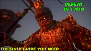 How to EASILY Beat The Great Sage's Broken Shell (Final Boss Fight) in 1min (Black Myth Wukong)