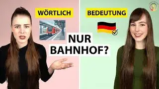 Ich versteh' nur Bahnhof! - 10 deutsche Redewendungen erkl&auml;rt 💪 #germany #learngerman #deutsch