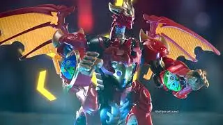 Bakugan armored alliance Toys Dragonoid Infinity comercial HD 60fps
