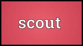 Scout Meaning