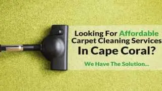 Carpet Cleaning In Cape Coral, FL
