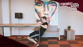 Rudern an der Tischkante | BEWEG' DEINEN BODY @ HOME | Pfitzenmeier