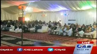 Zaeem Qadri address in mayor and deputy mayor welcome ceremony