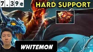 Whitemon Jakiro Hard Support - Dota 2 Patch 7.39E Pro Player Full gameplay
