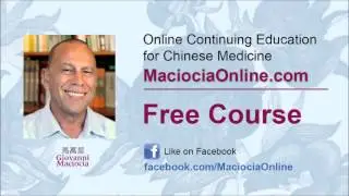 Giovanni Maciocia Lecture on Bipolar Disease in Chinese Medicine