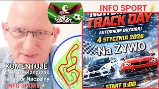 ZIMOWE WYŚCIGI SZYBKICH AUT w INFO SPORT ⚡️BIŁGORAJ AUTODROM ul. Motorowa 25 A